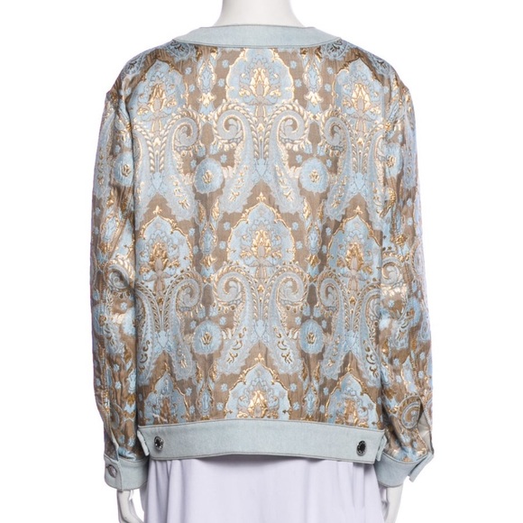 Sandro Orcan Metallic Jacquard Jacket. excellent condition. size 38. - Picture 2 of 4